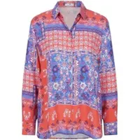 Peter Hahn Bluse rot