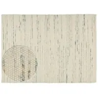 Theko Wollteppich "Alpen, Handwebteppich", bunt (multi), B:170cm H:12mm L:240cm, Schurwolle, Teppiche, Wollteppich, reine Wolle, meliert, handgewebt, Wendeteppich, Wohnzimmer