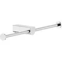 Gessi Rilievo, Doppel-Toilettenpapierrollenhalter, Wandmontage, 59415735, Farbe: Warm Bronze PVD