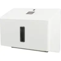 Ophardt hygiene SanTRAL Plus PTU 15 Papierhandtuchspender, 250-300 Blatt, Handtuchspender für die hygienische Entnahme von Papierhandtüchern, Farbe: verkehrsweiß, P AW