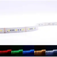 Longlife LED Strip 12V LED Streifen 5M 18W/m 60LED/m 12mm - Lichtfarbe: RGB+CCT Dual Weiß - S...