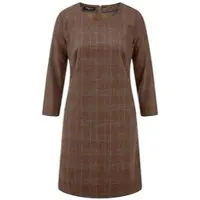 Fadenmeister Berlin Kleid 3/4-Arm braun