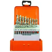 Projahn Spiralbohrer-Set, HSS-G, 21-teilig, Ø 2,0–10,2 mm / 0,5 mm Schritte, in Bohrerkassette