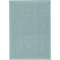 Carpetsale24 In & Outdoor Teppich Terrasse Balkon Küchenteppich Wetterfest Sisal Optik Flachgewebe Einfarbig mit Struktur, Grösse: 80x150 cm