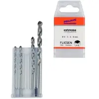 Projahn Extreme Fliesenbohrerset 4-tlg., Durchmesser 4, 5, 6, 8 mm