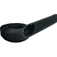 Maincor Kunststoffwellrohr MEY-FR, 320 N flammwidrig, NW 20, schwarz - Rolle 100 m ** 1m/0,40 EUR