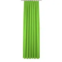 Wirth Vorhang "Umea" Gr. 2, grün (apfelgrün), B:132cm H:175cm, Jacquard, Polyester, Gardinen, Vorhang