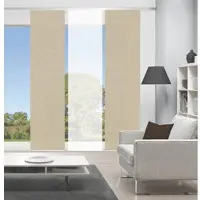 Vision S Schiebegardine "PIVE 3er SET" Gr. 1, beige (sand), B:60cm H:260cm, Polyester, Gardinen, Schiebegardine, Schiebevorhang Digidruck 3er Set PIVE