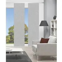 Vision S Schiebegardine "PIVE 2er SET" Gr. 1, silber (silberfarben), B:60cm H:260cm, Polyester, Gardinen, Schiebegardine, Schiebevorhang Digidruck 2er Set PIVE