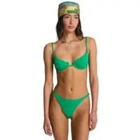 Billabong Bikini-Hose "Sol Searcher Maya", Damen, Gr. XS, US-Größen, summer grün, Obermaterial: 86% Polyamid, 14% Elasthan;, Badehosen Bikini-Hose