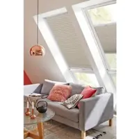 Sunlines Dachfensterplissee "StartUp Style Honeycomb TL" Lichtschutz verspannt mit Führungsschienen