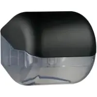 TEMCA GmbH & Co. KG. racon Colored-Edition single Toilettenpapierspender 117 754 , ABS Kunststoff, schwarz