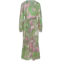 Uta Raasch Kleid U-Boot-Ausschnitt multicolor