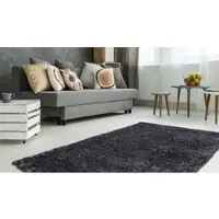 Bruno Banani Hochflor-Teppich "Alga", rechteckig, 40 mm Höhe, Uni, Shaggy, Langflor, besonders weich und kuschelig, Wohnzimmer