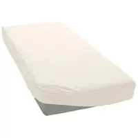 Bellana Spannbettlaken "Frottier", beige (creme), L:200cm, Frottee, Obermaterial: 80% Baumwolle, 20% Polyester, Bettlaken, Spannbettlaken, weich und angenehm zur Haut