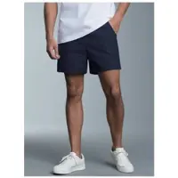 Trigema Jerseyhose "Shorts aus 100% Baumwolle", Herren, Gr. 3XL, US-Größen, blau (navy), Web, 100% Baumwolle, Hosen Jerseyhose