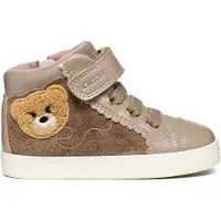 Geox Baby - Mädchen B Kilwi Girl Sneaker, Beige, 24 EU