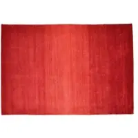 Theko Wollteppich "Wool Comfort" Gr. 1, rot, B:60cm H:15mm L:90cm, Schurwolle, Teppiche, Wollteppich, Handweb Teppich, reine Wolle, handgewebt, brilliante Farben, Scandi