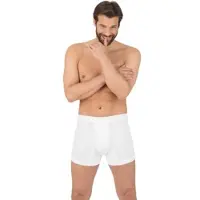 Trigema Schlüpfer "Unterhose Doppelripp im Doppelpack", Herren, Gr. 8, 2 Stk., weiß, 100% Baumwolle (Bio-Baumwolle kbA), Unterhosen Schlüpfer