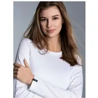 Trigema Longsleeve "Langarmshirt", Damen, Gr. XXL, weiß, Feinstrick, 95% Baumwolle, 5% Elasthan, Basic, lang, Rundhals, Shirts Longsleeve