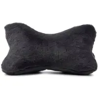 Gozze Nackenkissen GÖZZE "Uni Flausch Lesekissen LaPit", anthrazit, B:40cm H:19cm L:25cm, Polyester, Funktionskissen, Nackenkissen