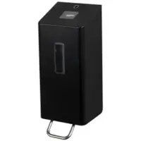 Ophardt hygiene SanTRAL Plus UDU 5 M Desinfektionsspender, 600 ml, Desinfektionsmittelspender aus Edelstahl ideal zum Nachfüllen, Farbe: mattschwarz, P/D MN