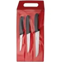 Giesser Messer-Set, 3-teilig 3555 , Farbe: schwarz