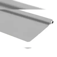 KS Handel 24 PREMIUM DOPPELROLLO BH12 CREME mit Alu Kassette (90x220 cm, Kassettenfarbe: schwarz)
