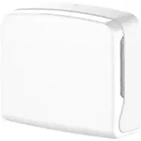 SemyTop Semy Top Handtuchspender Interfold Mini, 300 Blatt, matt, Eleganter Handtuchspender für maximale Funktionalität und stilvolles Design, Farbe: weiß matt