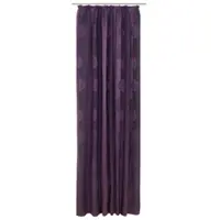 Wirth Vorhang "ILSENBURG" Gr. 2, lila, B:135cm H:175cm, Jacquard, Polyacryl, Polyester, Gardinen, Vorhang