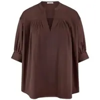 Peter Hahn Bluse braun, 40