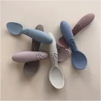 Nuuroo - Ella Silicone Spoon 3-Pack - Lead