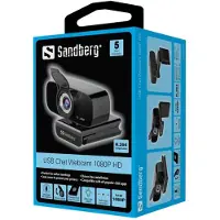 Sandberg 134-15, 2 MP, 1920 x 1080 Pixel, Full HD, 30 fps, 1080p, H.264, M-JPEG, YUV