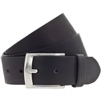 H.I.S. Ledergürtel H.I.S, Herren, Gr. 85, schwarz, Rindsleder, unifarben, Basic, Gürtel Ledergürtel, im zeitlos edlem Look - NEU bis Gr. 145 verfügbar