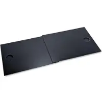 LEDaquaristik GmbH Deckscheiben Schwarz kompatibel für Eheim incpiria 400 Aquarien mit Schiebedecke...