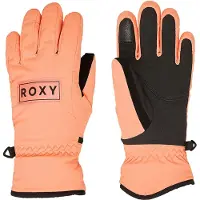 Roxy Snowboardhandschuhe "Freshfield Girl", Kinder, Gr. M, orange (coral chic), Obermaterial: 50% Polyester, 50% Polyurethan., Handschuhe Snowboardhandschuhe