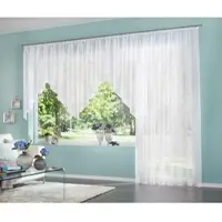 Otto Home Gardine "Missy" Gr. 2, weiß, B:300cm H:120cm, Polyester, Polyester, Gardinen, Gardine, Vorhang, Fertiggardine, Store, transparent, Topseller