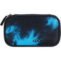 Coocazoo 211708, Weiches Federmäppchen, Schwarz, Blau, Abbildung, Drinnen, Reißverschluss, Erwachsene/Kinder