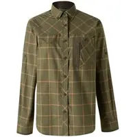 Pinewood Wolf Women Shirt green/terracotta (704) XXL