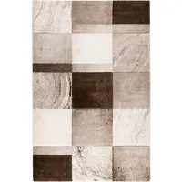Wecon Home Teppich "Mirage" Gr. 3, beige, B:120cm H:13mm L:170cm, Kunstfaser, Teppiche, Teppich, Wohnzimmer