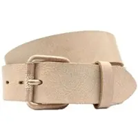 Rettungsring Gürtel Ledergürtel RETTUNGSRING GÜRTEL, Damen, Gr. 120, beige, Rindsleder, Gürtel Ledergürtel