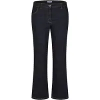 Kjbrand 5-Pocket-Jeans "Betty", Damen, Gr. 52, N-Gr, denim dunkelblau, Denim/Jeans, Obermaterial: 71% Baumwolle, 16% Polyester, 11% Lyocell, 2% Elasthan, bequem, Jeans 5-Pocket-Jeans