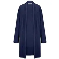 Peter Hahn Long-Strickjacke blau, 40