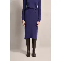 Bugatti Jerseyrock , Damen, Gr. S, blau (marine), 53% Polyester, 47% Viskose, Röcke Jerseyrock, aus elastischer Viskose