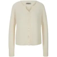 Peter Hahn Strickjacke aus 100% Kaschmir weiss, 46
