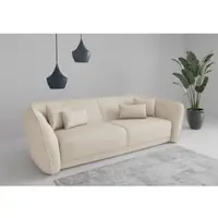 Sit&More Big-Sofa SIT & MORE "Neapel", beige (creme), B:290cm H:86cm T:121cm, 95%Polyester 5%Polyamid, Sofas, Big-Sofa