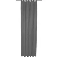 Wirth Vorhang "Westport" Gr. 2, grau (dunkelgrau), B:132cm H:175cm, Jacquard, Polyester, Gardinen, Vorhang