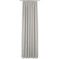 Wirth Vorhang "Westport" Gr. 2, grau (hellgrau), B:132cm H:175cm, Jacquard, Polyester, Gardinen, Vorhang