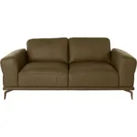 W.Schillig 2-Sitzer "montanaa", grün (camouflage z69), B:192cm H:78cm T:94cm, Sofas, 2-Sitzer, mit Metallfüßen in Bronze pulverbeschichtet, Breite 192 cm
