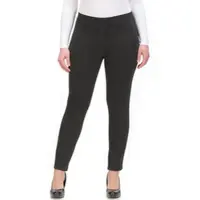 Kjbrand Jerseyhose "Jenny", Damen, Gr. 52, N-Gr, grau (anthrazit), Jersey, Obermaterial: 68% Viskose, 27% Polyamid, 5% Elasthan, figurbetont knöchelfrei, Hosen Jerseyhose, mit elastischem Schlupfbund